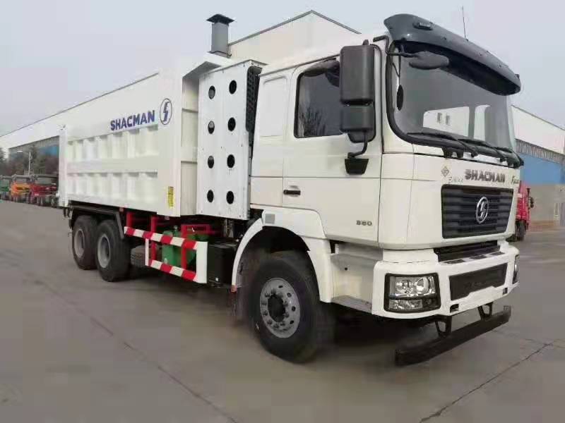 China Shacman F3000 6X4 Карьер жұмысына арналған алдыңғы рюре түсіру 