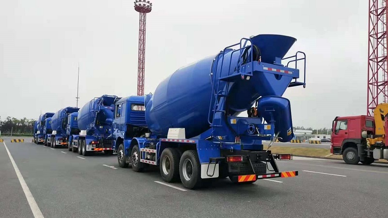 Shacman F3000 араластырғыш жүк көлігі 8x4